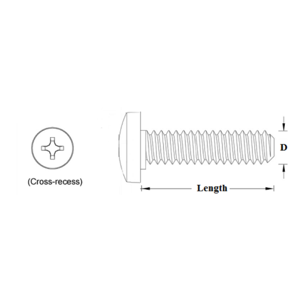 Binding Head Machine Screw - Image 2