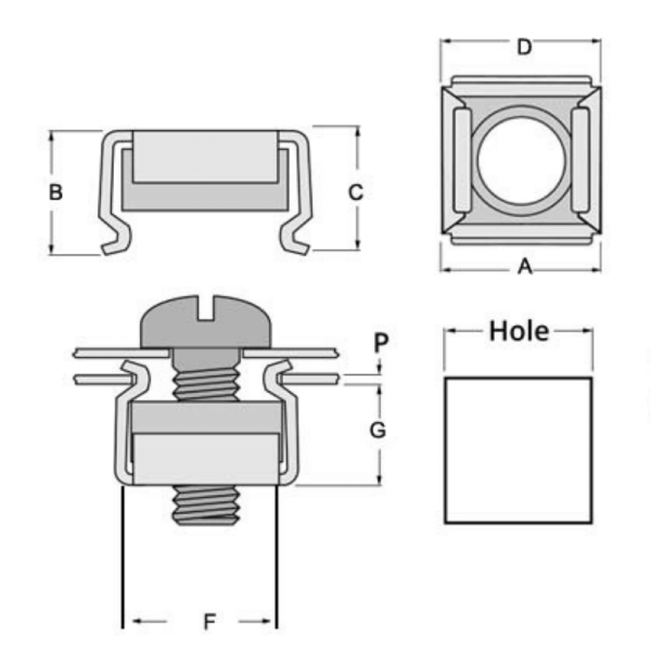 Cage Nut - Image 2