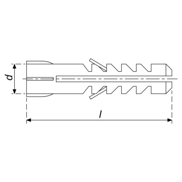 Nylon Wall Plug - Image 2