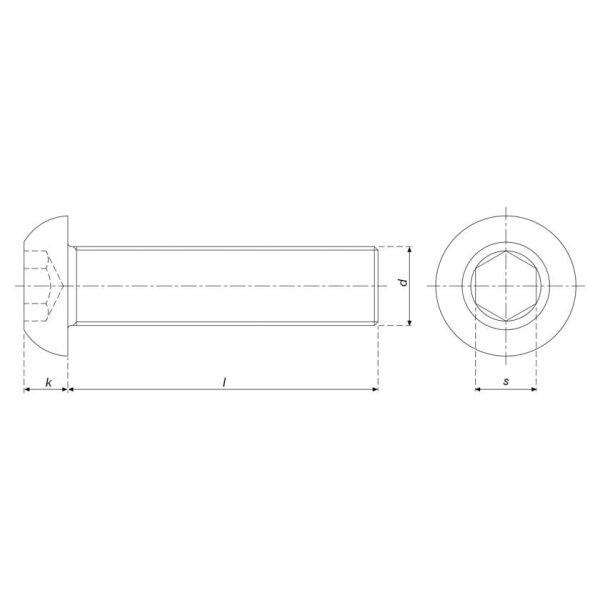 Socket Button Head Cap Screw ISO 7380 - Image 3