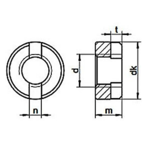 Slotted Round Nut DIN 546 - Image 3