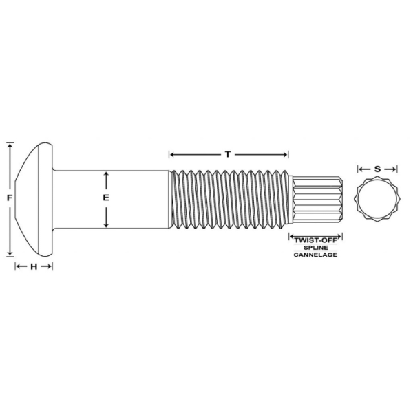 Tension Control Bolt - Image 3